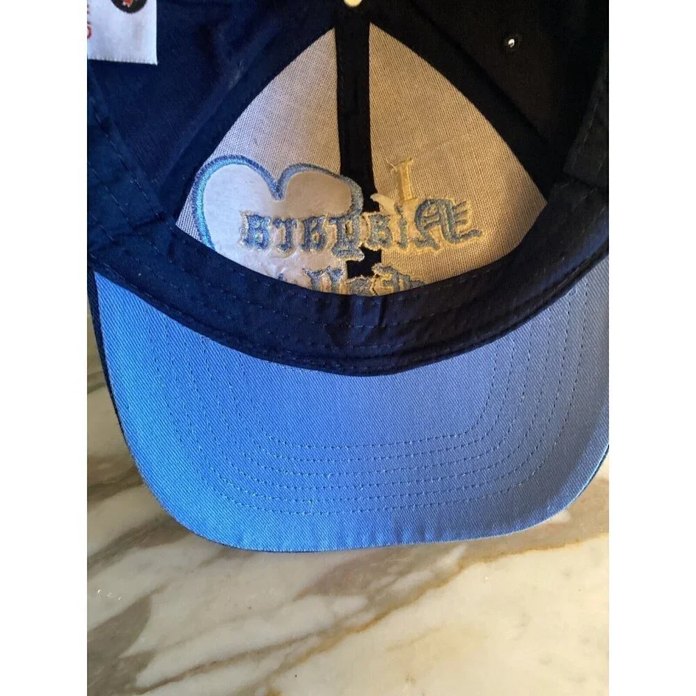 Canadian Souvenirs Niagara Falls Navy Blue Embroidered Baseball Cap Hat Canada